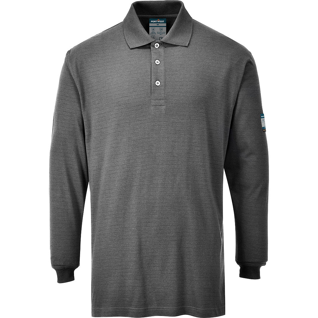 FR10GRR – Antistatisches FR Modaflame Langarm-Poloshirt