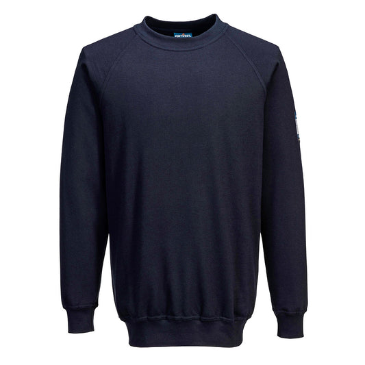 FR12NAR - FR Modaflame anti-static fireproof long-sleeved sweatshirt