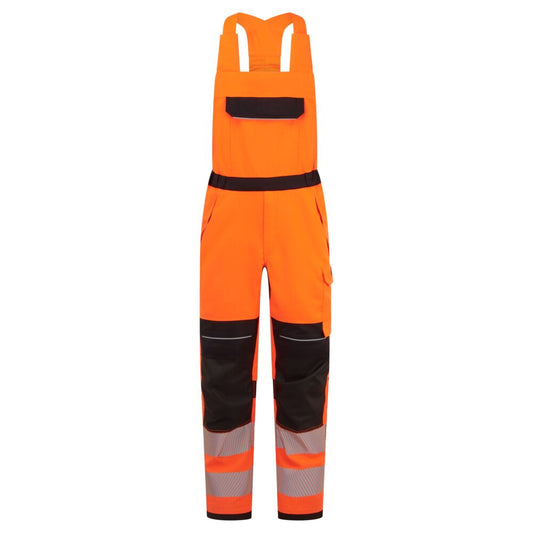 FR453OBR - Culote corto con tirantes PW3 Modaflame Work HVO Multi-Norm FR