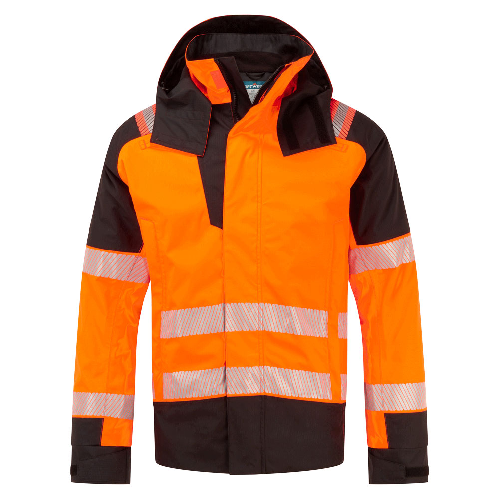 FR606OBR - PW3 FR Modaflame Rain+ Hi-Vis winter jacket