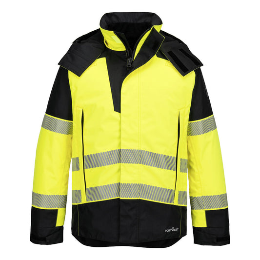 FR606YBR - PW3 FR Modaflame Rain+ Chaqueta de invierno de alta visibilidad