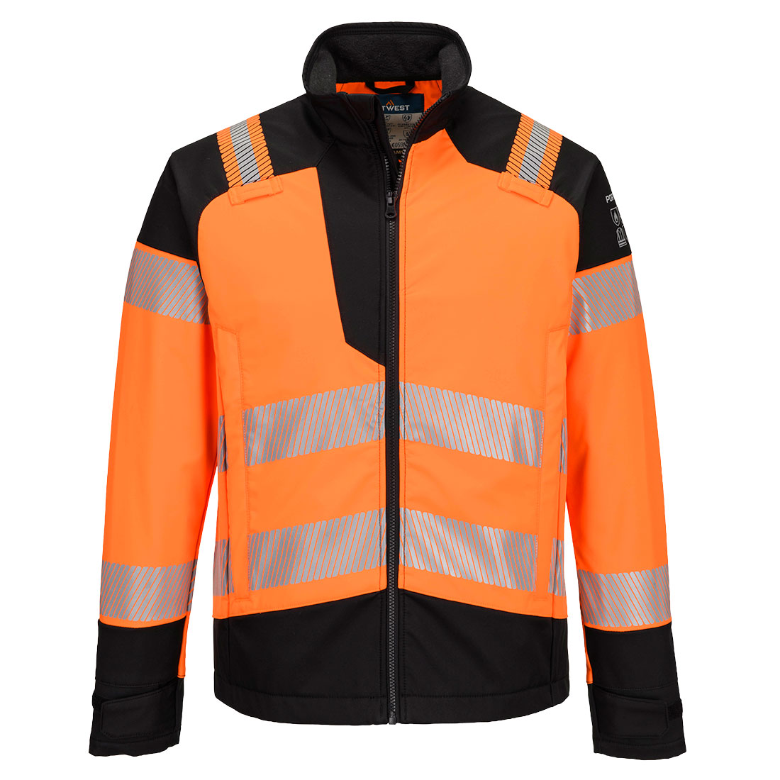 FR718OBR - PW3 Modaflame Hi-Vis Multi-Norm Softshell Jacket FR