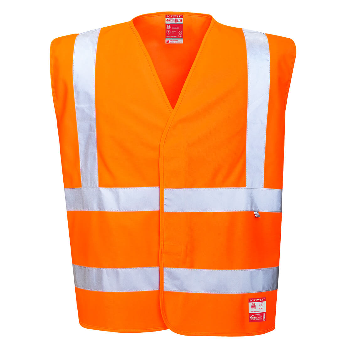 FR71ORR - Hi-Vis fireproof vest - antistatic