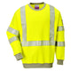 FR72YER - FR Modaflame anti-static Hi-Vis sweatshirt