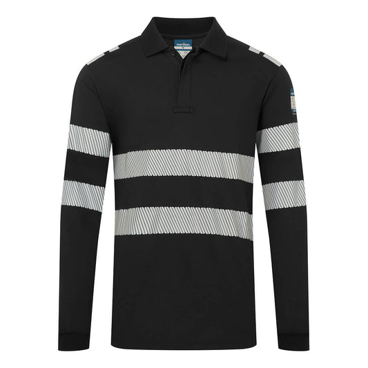 FR733BKR - PW3 FR Modaflame polo manga larga