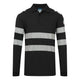 FR733BKR – PW3 FR Modaflame Langarm-Poloshirt