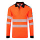 FR734OBR - PW3 Modaflame Knit HVO long sleeve polo shirt