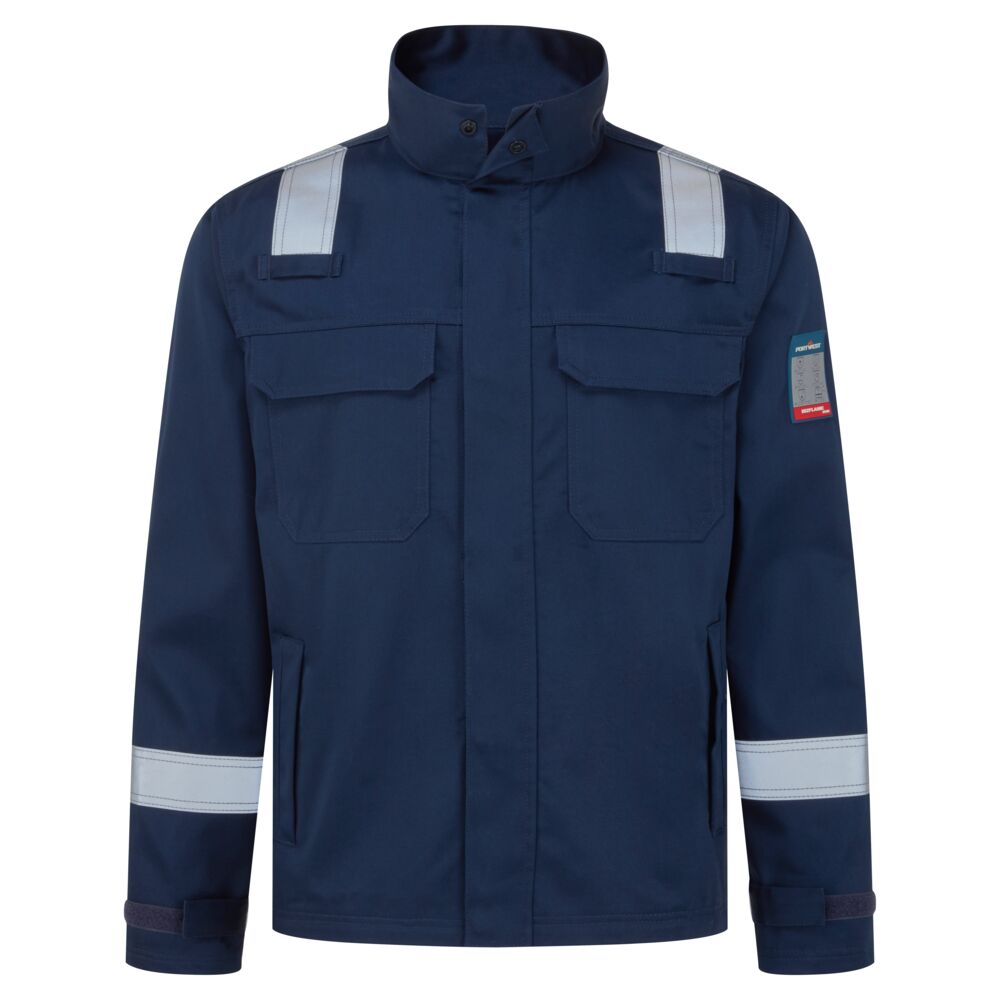 FR741NVR - Pantalón y chaqueta de trabajo FR mujer Bizflame