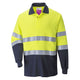 FR74YNR - Polo bicolore FR Modaflame Anti Static