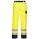 FR92YER - Bizflame Hi-Vis work trousers