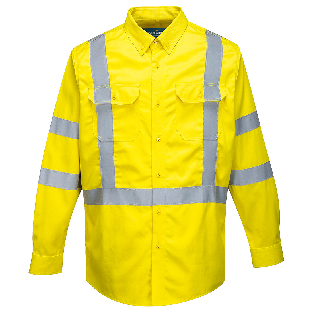 FR95YER - Chemise haute visibilité FR Bizflame 88/12 FR