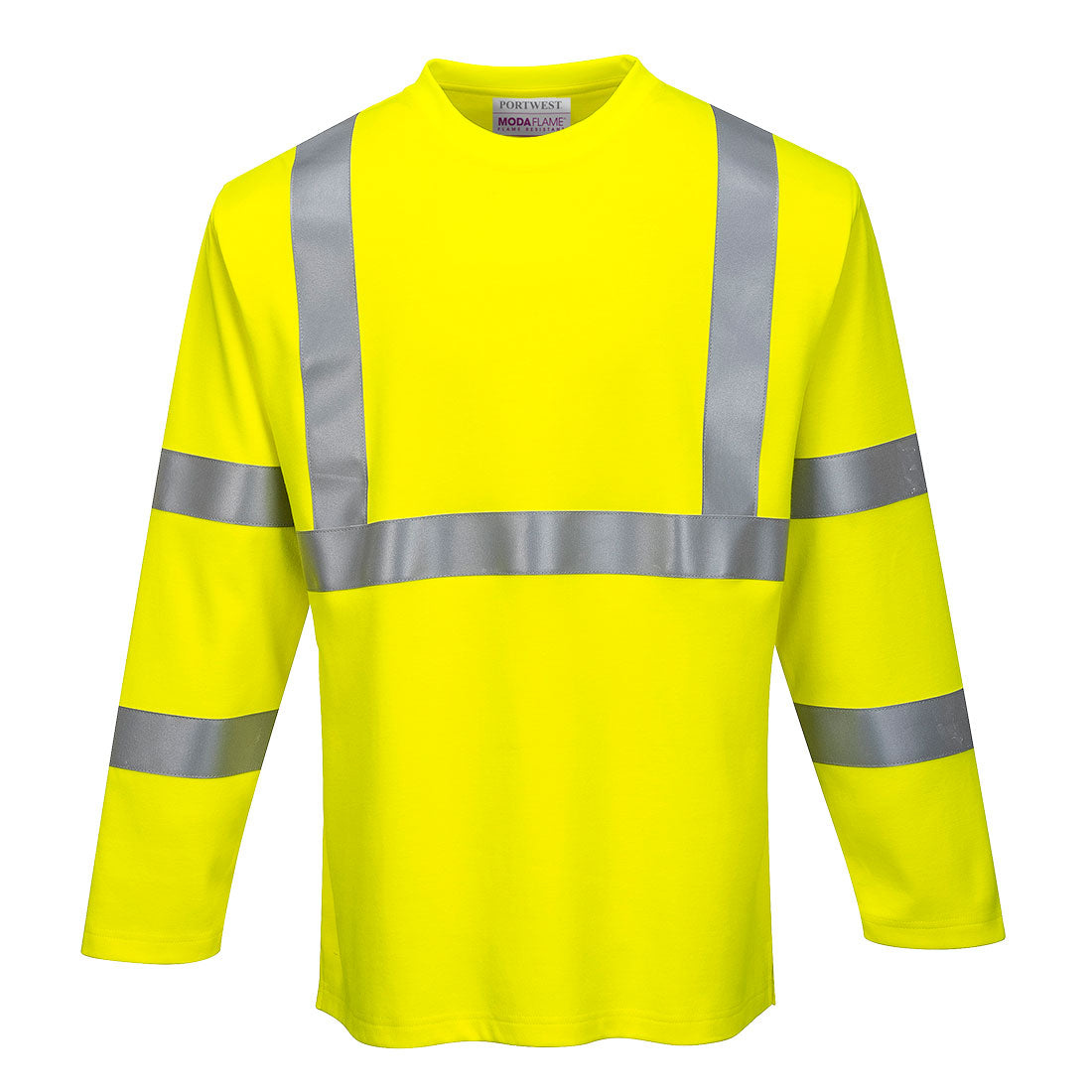 FR96YER – FR Modaflame Hi-Vis Langarm-T-Shirt