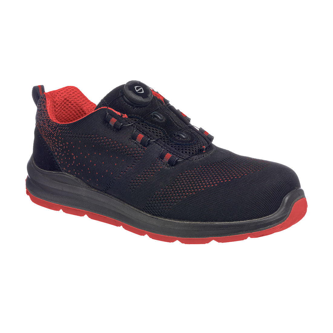 FT08BKD - ZAPATO DEPORTIVO CON CORDONES DE SEGURIDAD TRAINER KNIT S1P