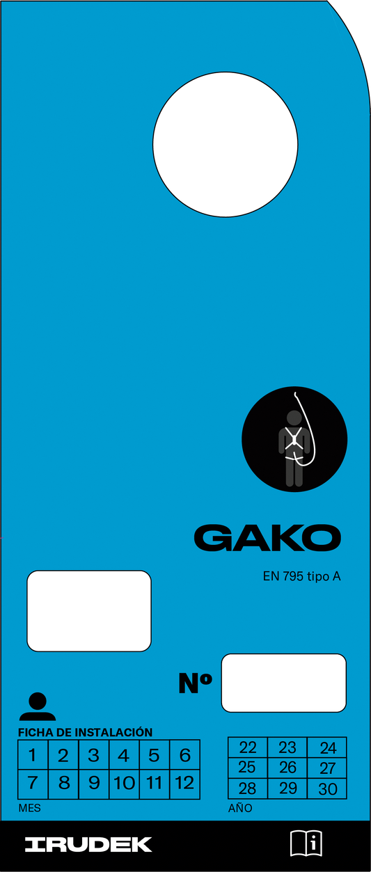 Ancoraggio GAKO PLATE