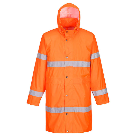 H442ORR - Coat 100cm - Hi-Vis