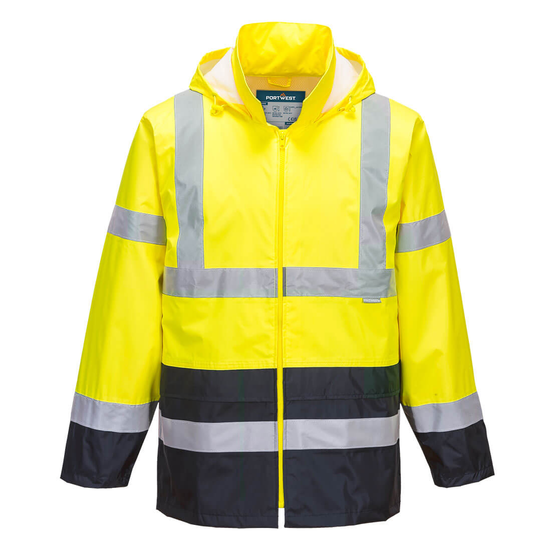 H443YNR - Veste classique bicolore - Imperméable haute visibilité