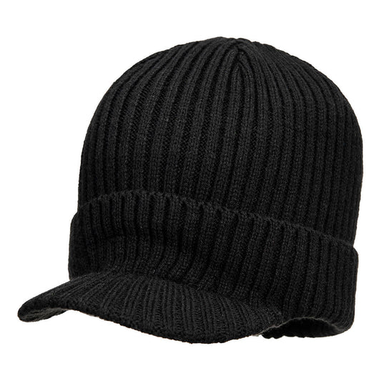HA24BKR - Cappello Beanie con visiera