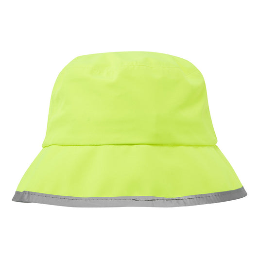 HV23YER - Cappello a secchiello impermeabile Hi-Vis