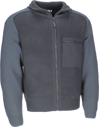 Cardigan di maglia con collo alto Arce