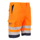 L043ONR - Short léger en poly-coton haute visibilité