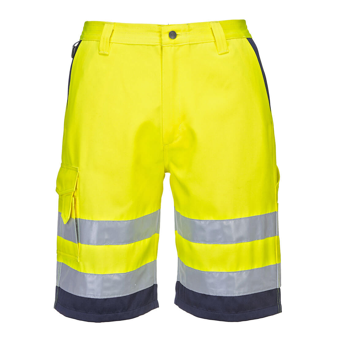 L043YNR - Bermuda léger haute visibilité en poly-coton