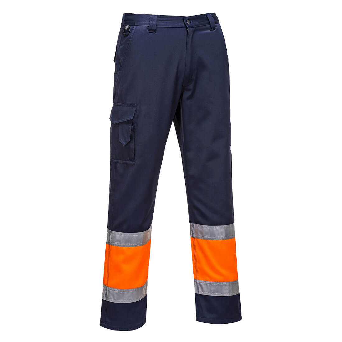 L049ONR - Lightweight two-tone combat high visibility trousers