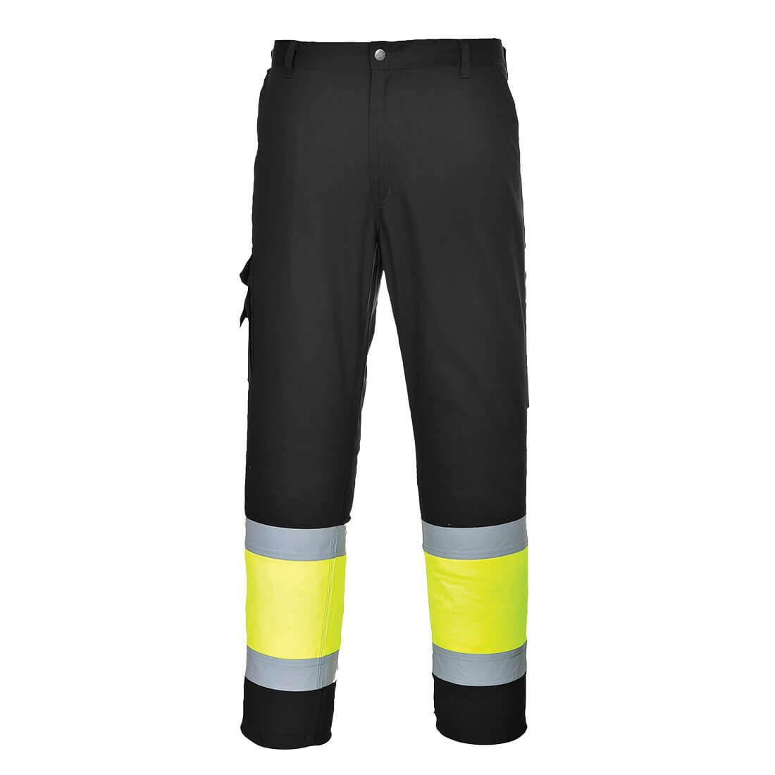 L049YBR - Lightweight two-tone combat high visibility trousers