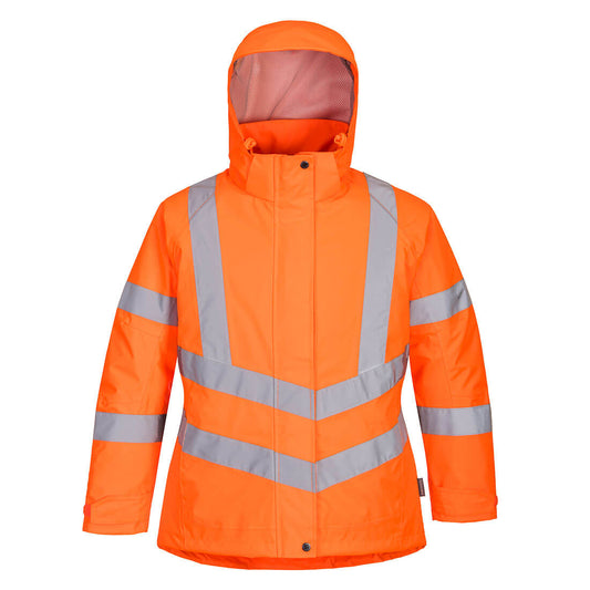LW74ORR - Hi-Vis women's winter jacket