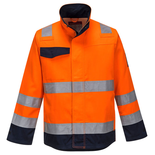 MV35ONR - Modaflame RIS Orange/Navy Jacket