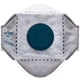 P292WHR – EAGLE FFP2 Carbon Flachfalt-Atemschutzmaske mit Ventil (10 Stück)