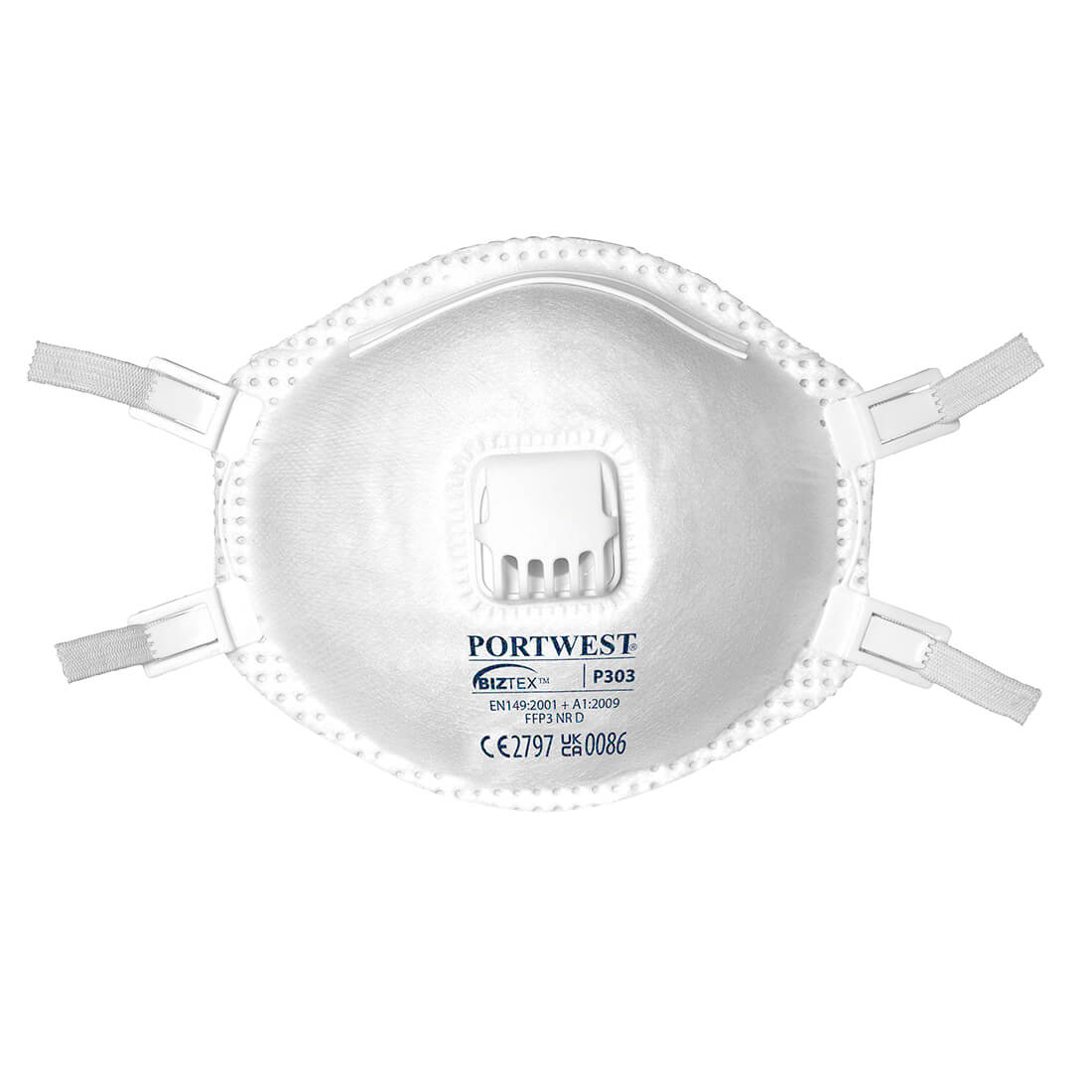 P303WHR - Mascarilla Dolomita FFP3 con válvula (Pk10)