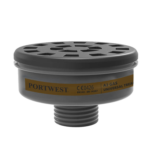 P906BKR - Gas Filter A2 universal connection (Pk6)