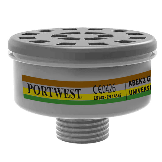 P926BKR - Gas Filter ABEK2 universal connection (Pk4)