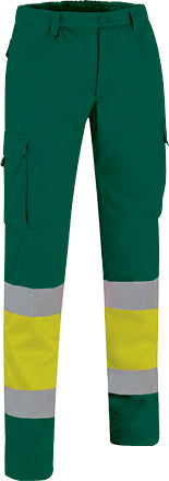 Pantalone multitasche bicolore ad alta visibilità Myrland