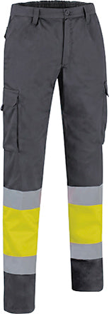 Pantalone multitasche bicolore ad alta visibilità Myrland