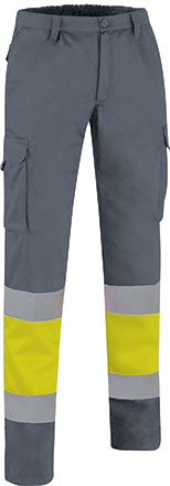 Pantalone multitasche bicolore ad alta visibilità Myrland
