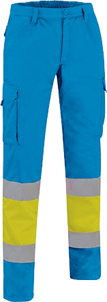 Pantalone multitasche bicolore ad alta visibilità Myrland