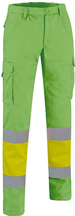 Pantalone multitasche bicolore ad alta visibilità Myrland