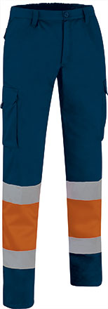 Pantalone multitasche bicolore ad alta visibilità Myrland