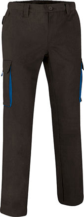 Pantaloni da lavoro multitasche con design bicolore Thunder