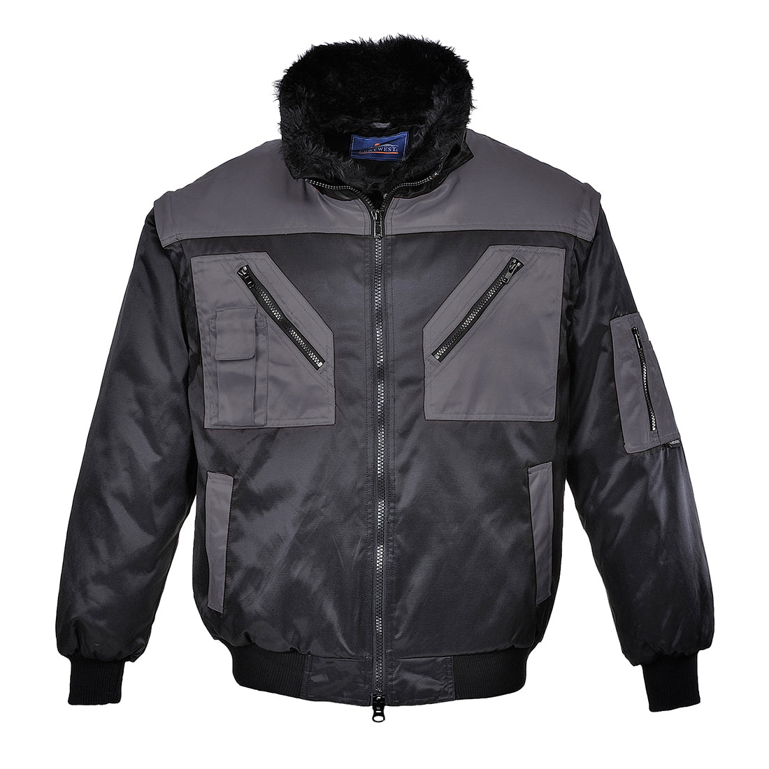 PJ20BYR - Veste Pilote Bicolore