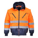 PJ50ONR - Veste pilote haute visibilité 3 en 1