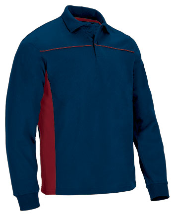 Polo manica lunga bicolore Thunder