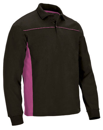 Polo manica lunga bicolore Thunder