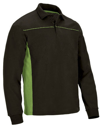 Polo manica lunga bicolore Thunder