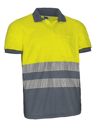 Polo ad alta visibilità bicolore Thurso