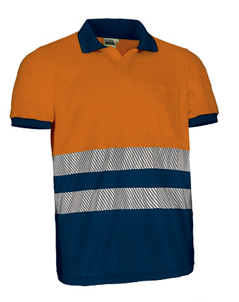 Polo ad alta visibilità bicolore Thurso