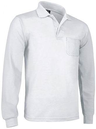 Polo manica lunga con taschino Breda