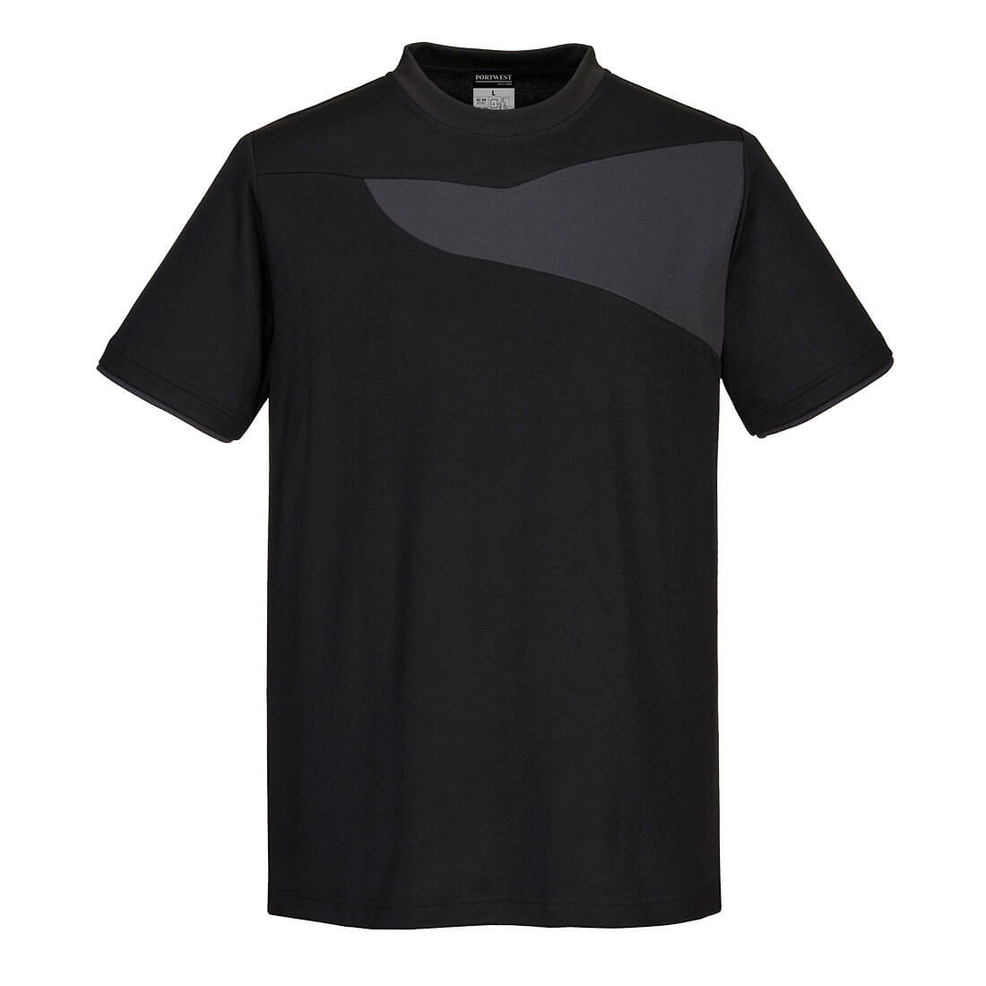 PW211BZR – Zweifarbiges Comfort-Hi-Vis-T-Shirt aus Baumwolle