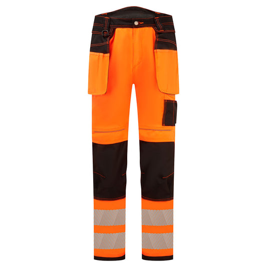 PW306OBR - PW3 Pantalones elásticos de alta visibilidad
